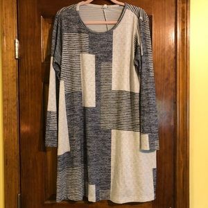 Patchy Cozy Dress